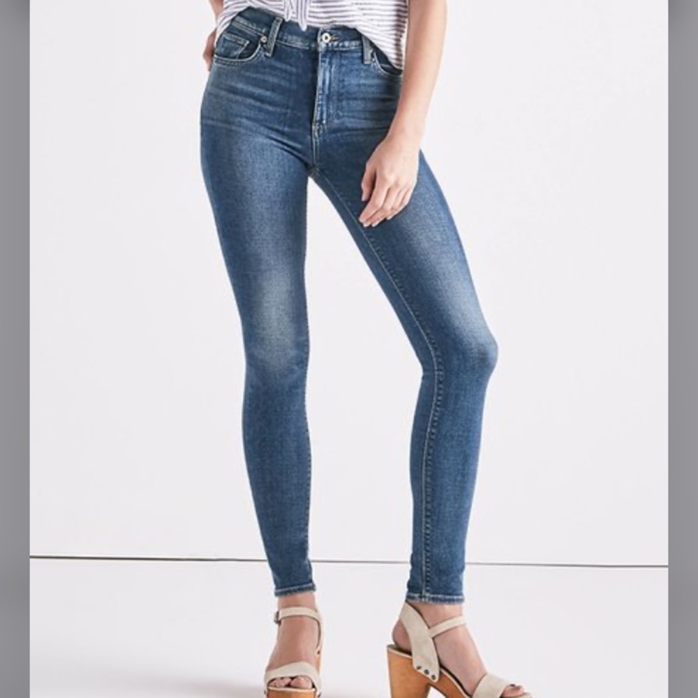 Lucky Brand High Rise Bridgette Skinny Jeans